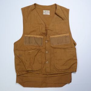 VTG Penneys Foremost Duck Canvas Bird Hunting Vest Pheasant Quail Hunting Large
